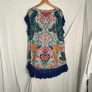 Sundance Pink and Blue Floral Tunic